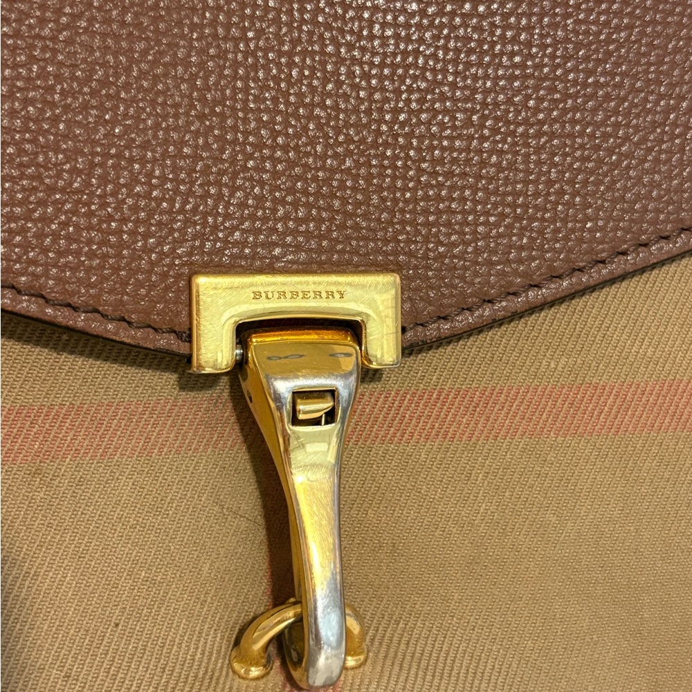 Burberry Brown and Tan Checkered Women's Bag Set - Picture 9 of 10